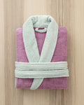 Μπουρνούζι Ease - Medium - Mauve Pink / Mint