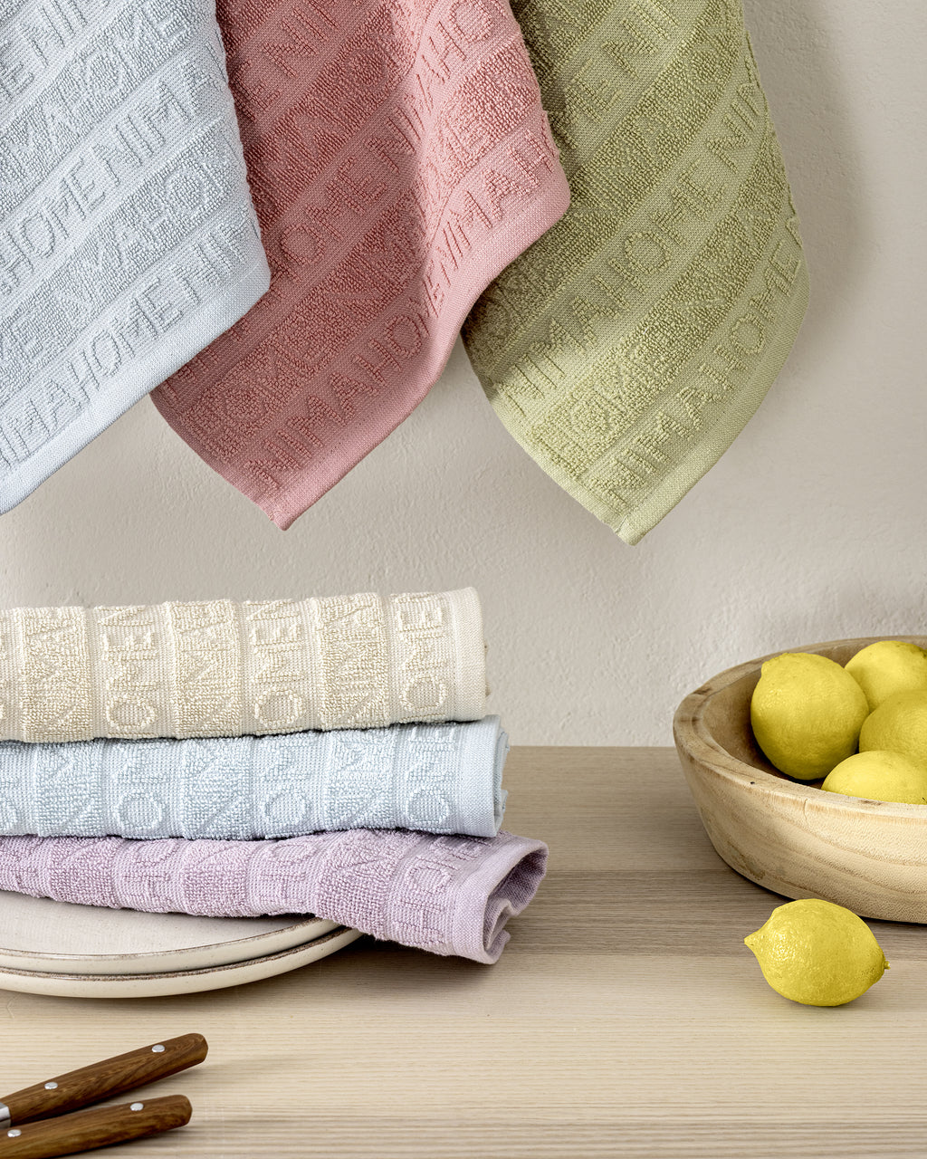 Πετσέτα Κουζίνας 40x60 - Label Classy Gray