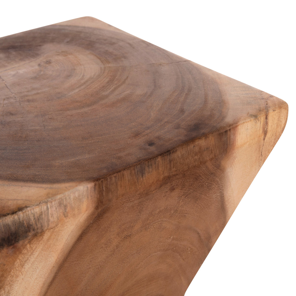 ΒΟΗΘΗΤΙΚΟ ΣΚΑΜΠΟ ANVIL HM9756.11 ΞΥΛΟ SUAR ΣΕ ΦΥΣΙΚΟ ΧΡΩΜΑ 31x31x45Yεκ.