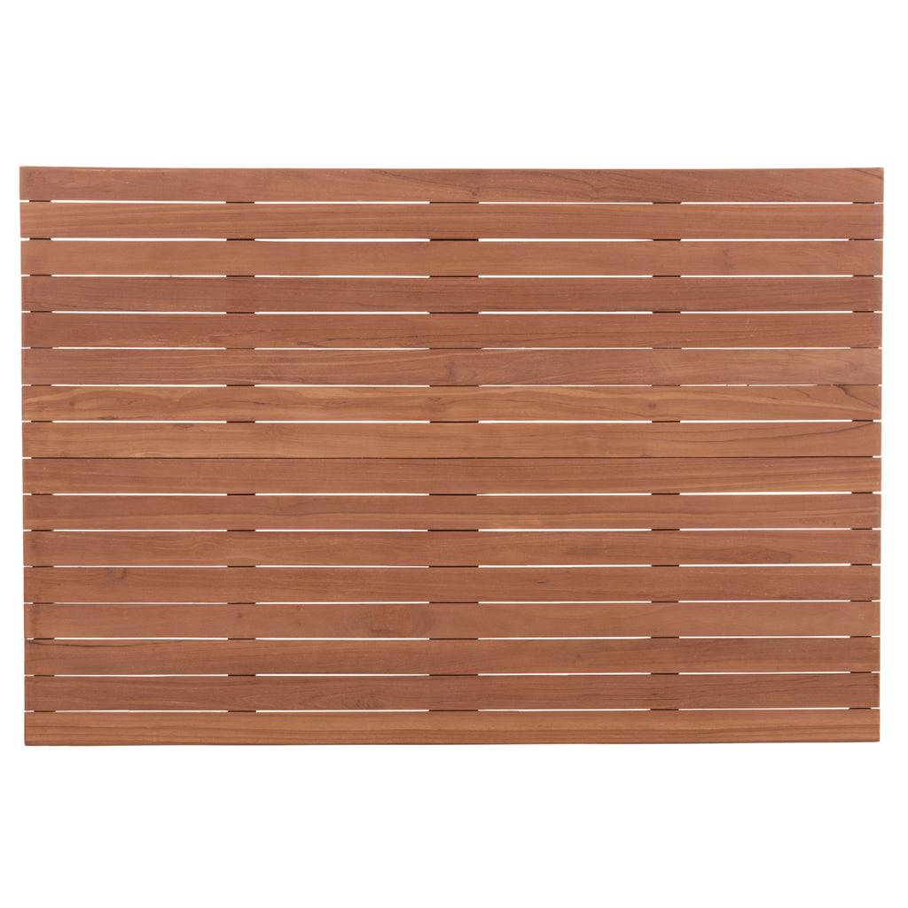 ΕΠΙΦΑΝΕΙΑ ΤΡΑΠΕΖΙΟΥ ΟΡΘΟΓΩΝΙΑ HM18138 ΞΥΛΟ TEAK--ΦΥΣΙΚΟ 120x80x4(πάχος)εκ.