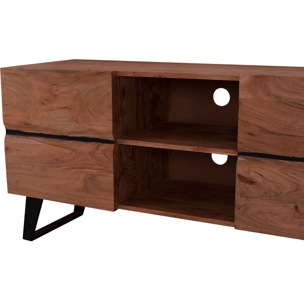 ΕΠΙΠΛΟ TV ALICIA ΜΑΣΙΦ ΞΥΛΟ ΑΚΑΚΙΑΣ ΦΥΣΙΚΟ HM8174.11 160x43x66Y εκ.