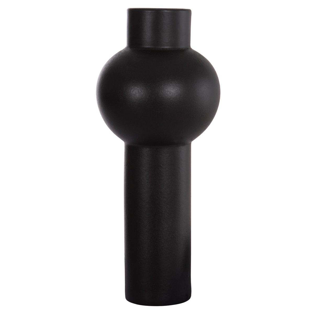 ΕΠΙΤΡΑΠΕΖΙΟ ΚΕΡΑΜΙΚΟ ΔΙΑΚΟΣΜΗΤΙΚΟ SCEPTER HM4604.02 ΜΑΥΡΟ ΜΑΤ Φ17x39Υεκ