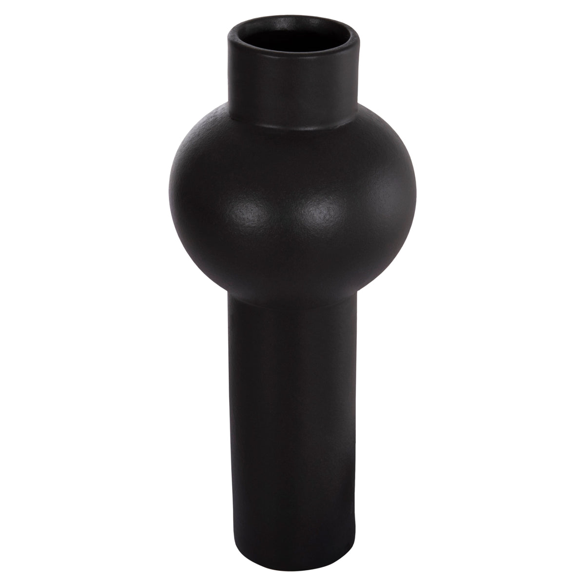 ΕΠΙΤΡΑΠΕΖΙΟ ΚΕΡΑΜΙΚΟ ΔΙΑΚΟΣΜΗΤΙΚΟ SCEPTER HM4604.02 ΜΑΥΡΟ ΜΑΤ Φ17x39Υεκ