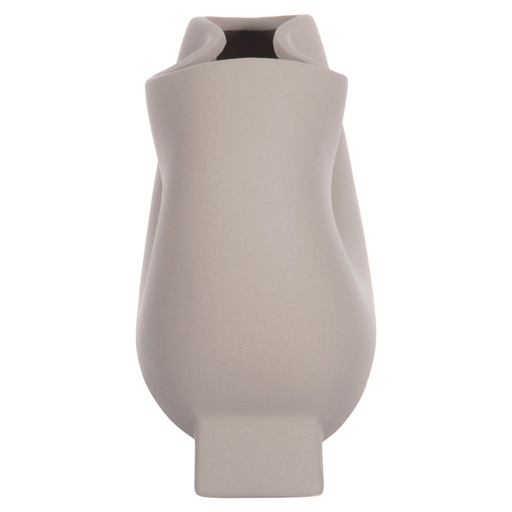 ΕΠΙΤΡΑΠΕΖΙΟ ΚΕΡΑΜΙΚΟ ΔΙΑΚΟΣΜΗΤΙΚΟ GLAΖΕ HM4610.03 ΓΚΡΙ ΜΑΤ 26x14x25Υεκ