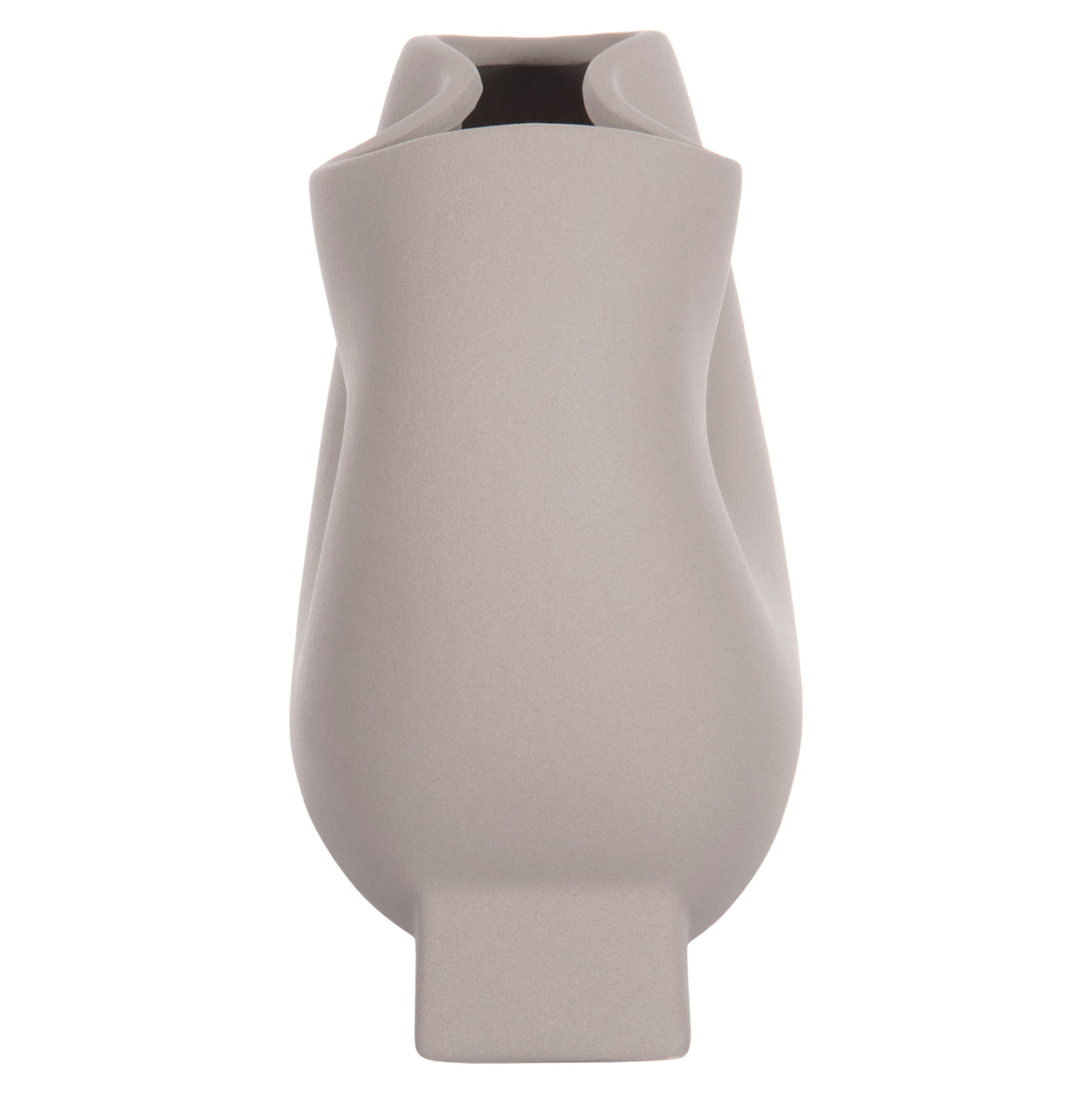 ΕΠΙΤΡΑΠΕΖΙΟ ΚΕΡΑΜΙΚΟ ΔΙΑΚΟΣΜΗΤΙΚΟ GLAΖΕ HM4610.03 ΓΚΡΙ ΜΑΤ 26x14x25Υεκ