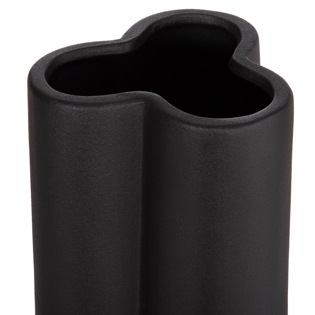 ΕΠΙΤΡΑΠΕΖΙΟ ΚΕΡΑΜΙΚΟ ΔΙΑΚΟΣΜΗΤΙΚΟ GLAΖΕ HM4612.02 ΜΑΥΡΟ ΜΑΤ Φ14x29Υεκ