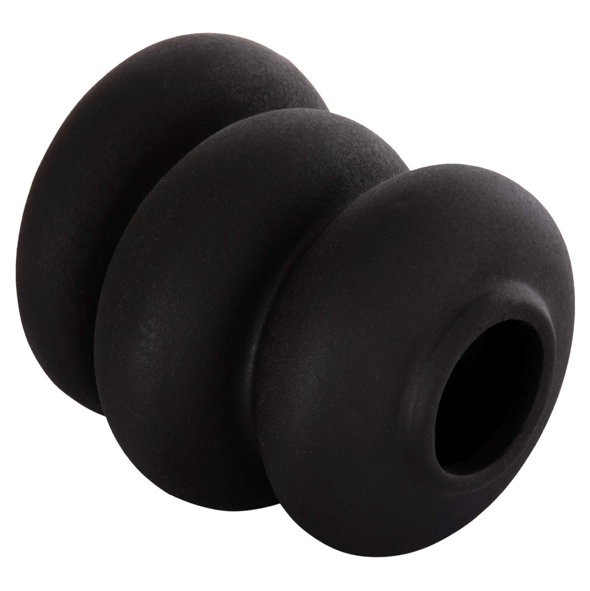 ΕΠΙΤΡΑΠΕΖΙΟ ΚΕΡΑΜΙΚΟ ΔΙΑΚΟΣΜΗΤΙΚΟ ROOK HM4628.02 ΜΑΥΡΟ ΜΑΤ Φ14x19Υεκ