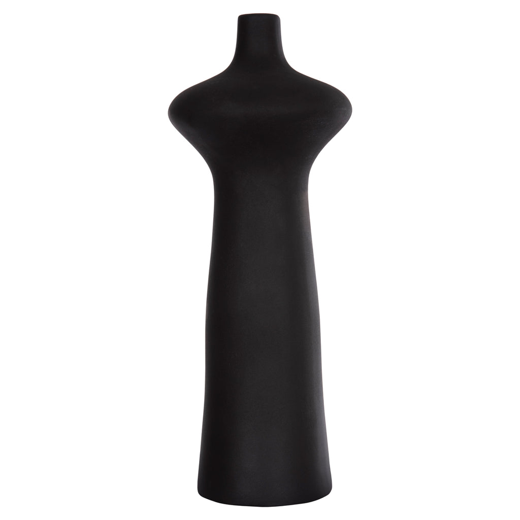 ΕΠΙΤΡΑΠΕΖΙΟ ΚΕΡΑΜΙΚΟ ΔΙΑΚΟΣΜΗΤΙΚΟ SCEPTER HM4636.02 ΜΑΥΡΟ ΜΑΤ Φ18x49Υεκ