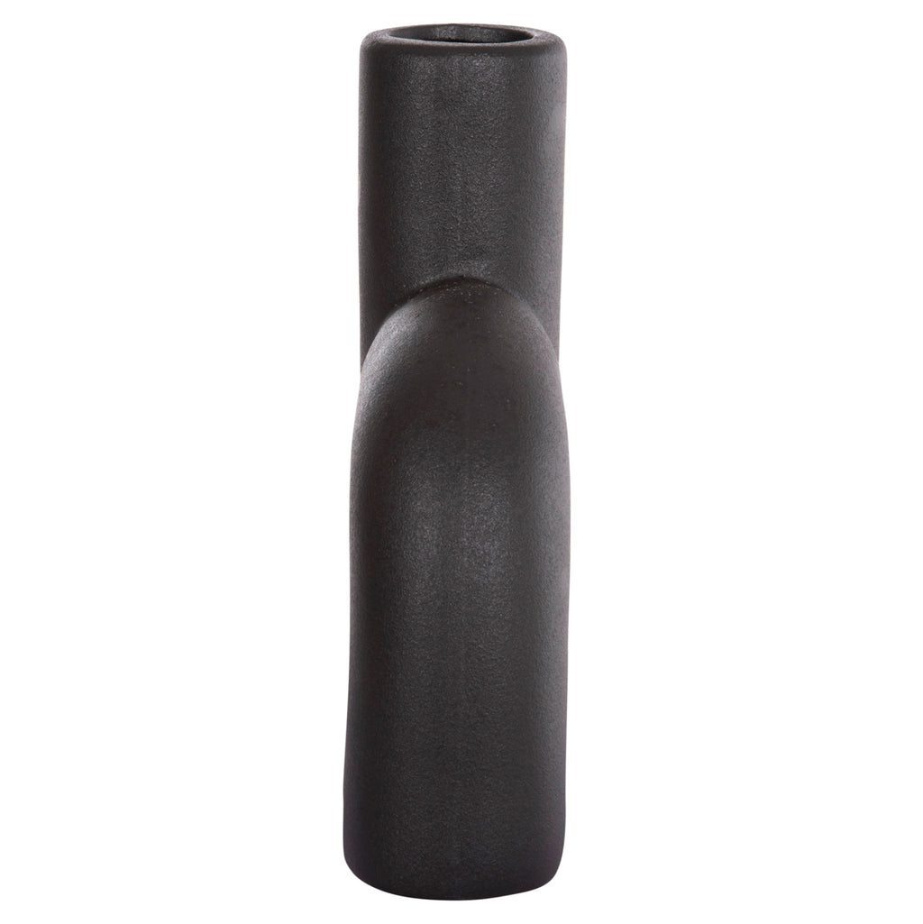 ΕΠΙΤΡΑΠΕΖΙΟ ΚΕΡΑΜΙΚΟ ΔΙΑΚΟΣΜΗΤΙΚΟ ARCON HM4640.02 ΜΑΥΡΟ ΜΑΤ 19x7x24Υ εκ.