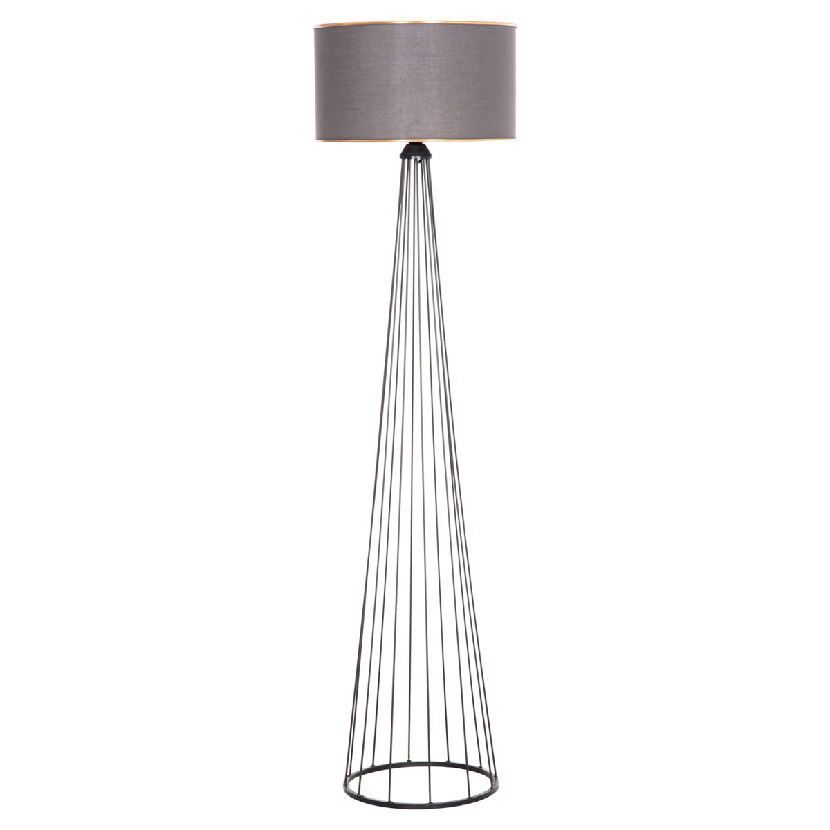 ΦΩΤΙΣΤΙΚΟ ΔΑΠΕΔΟΥ HUE HM7581.11 ΜΕΤΑΛΛΙΚΟ ΓΚΡΙ Φ38x144Υεκ.