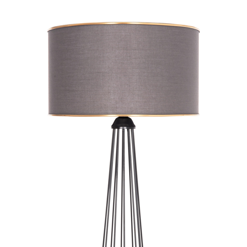ΦΩΤΙΣΤΙΚΟ ΔΑΠΕΔΟΥ HUE HM7581.11 ΜΕΤΑΛΛΙΚΟ ΓΚΡΙ Φ38x144Υεκ.