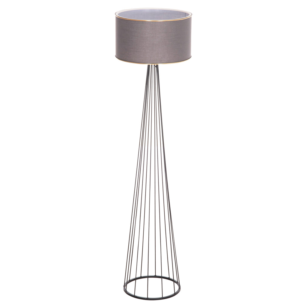 ΦΩΤΙΣΤΙΚΟ ΔΑΠΕΔΟΥ HUE HM7581.11 ΜΕΤΑΛΛΙΚΟ ΓΚΡΙ Φ38x144Υεκ.