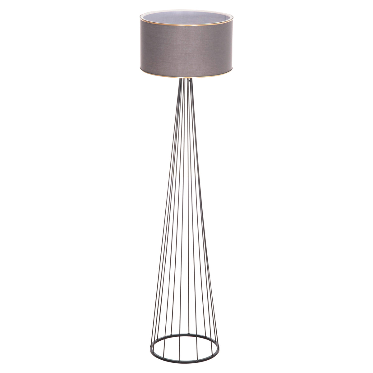 ΦΩΤΙΣΤΙΚΟ ΔΑΠΕΔΟΥ HUE HM7581.11 ΜΕΤΑΛΛΙΚΟ ΓΚΡΙ Φ38x144Υεκ.