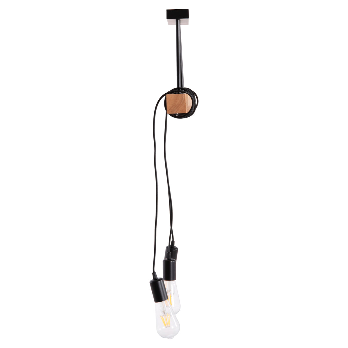 ΦΩΤΙΣΤΙΚΟ ΟΡΟΦΗΣ 3-ΦΩΤΟ VOLKS HM4658 ΜΕΤΑΛΛΟ-ΞΥΛΟ 49,5x5x134,5Υεκ.