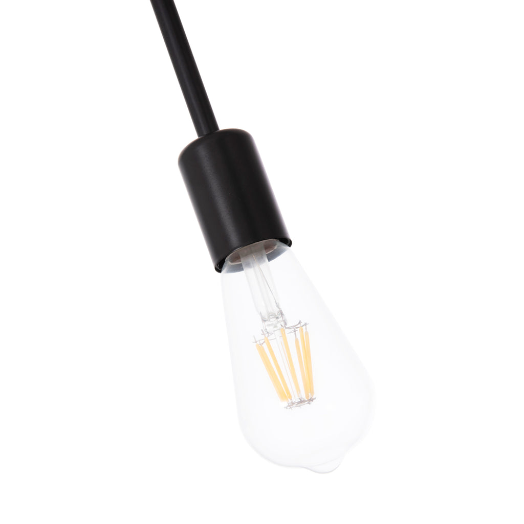 ΦΩΤΙΣΤΙΚΟ ΟΡΟΦΗΣ 4-ΦΩΤΟ LIGHTY HM7405.11 ΜΕΤΑΛΛΟ ΣΕ ΜΑΥΡΟ 57x5x52Υεκ.