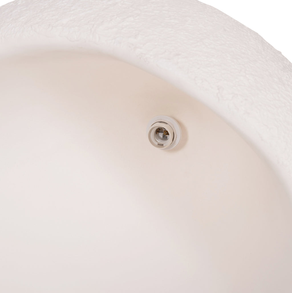ΦΩΤΙΣΤΙΚΟ ΟΡΟΦΗΣ ΚΡΕΜΑΣΤΟ JAYLEN HM4703.02L FIBER CEMENT ΛΕΥΚΟ 65x55x45Υεκ.