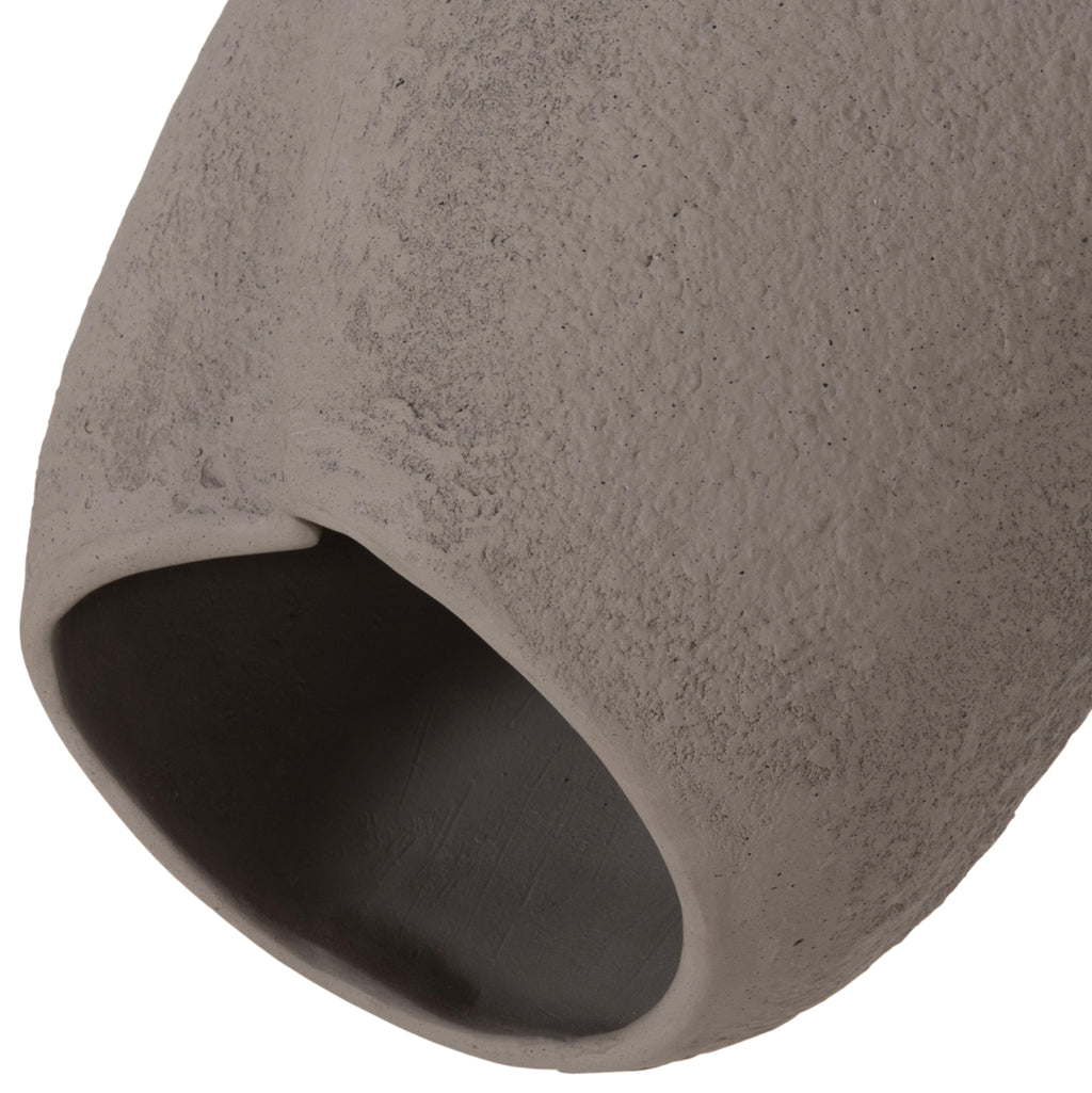 ΦΩΤΙΣΤΙΚΟ ΟΡΟΦΗΣ ΚΡΕΜΑΣΤΟ LOGKY HM4704.03L--FIBER CEMENT ΓΚΡΙ 35x35x67Υεκ