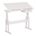 ΓΡΑΦΕΙΟ/ΣΧΕΔΙΑΣΤΗΡΙΟ ASCENT HM18289 MDF ΣΕ ΛΕΥΚΟ 109x55x87,5Υεκ