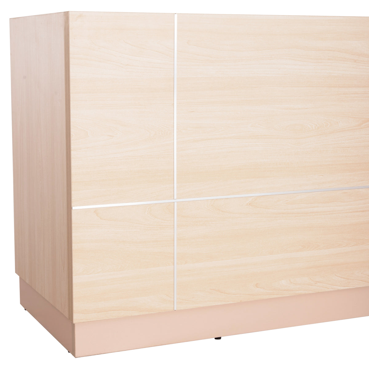 ΓΡΑΦΕΙΟ ΥΠΟΔΟΧΗΣ DALTON HM2068.02 ΜΕΛΑΜΙΝΗ ΣΕ SONAMA-ΜΠΕΖ 240x80x106Υεκ.