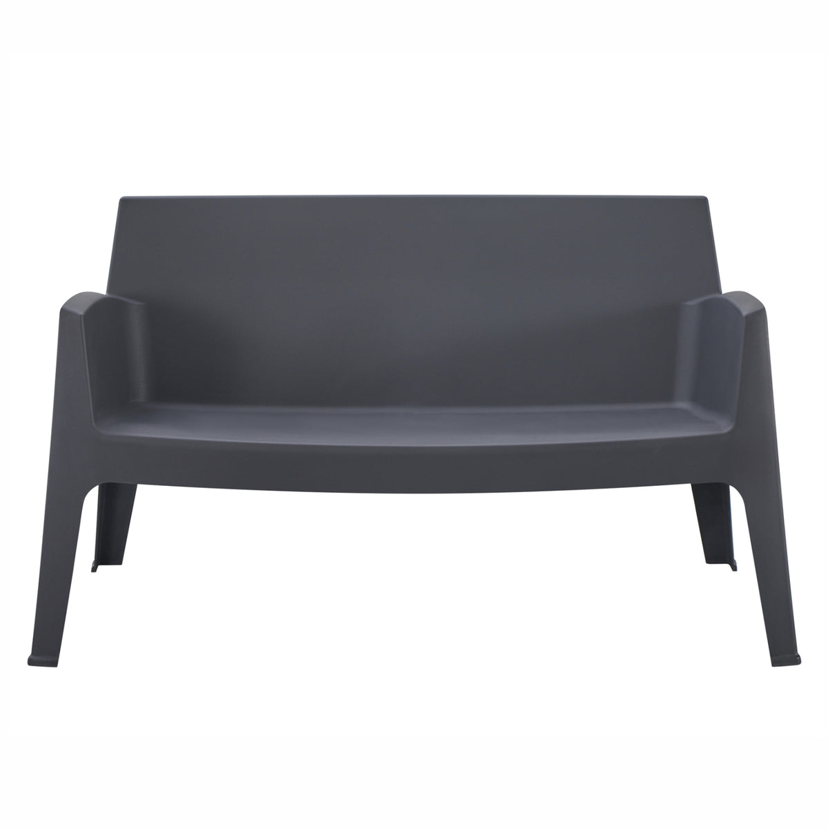 ΚΑΝΑΠΕΣ 2-ΘΕΣΙΟΣ ΠΟΛΥΠΡΟΠΥΛΕΝΙΟΥ SLEEK HM6366.10 ΧΡΩΜΑ ΓΚΡΙ 133x68x73Υεκ.