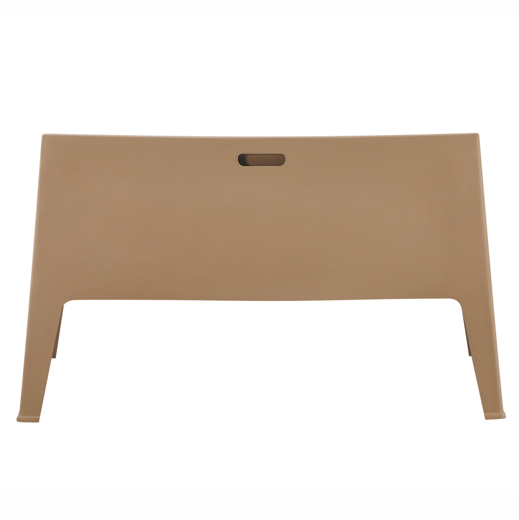 ΚΑΝΑΠΕΣ 2-ΘΕΣΙΟΣ ΠΟΛΥΠΡΟΠΥΛΕΝΙΟΥ SLEEK HM6366.03 ΧΡΩΜΑ ΚΑΠΟΥΤΣΙΝΟ 133x68x73Υεκ.
