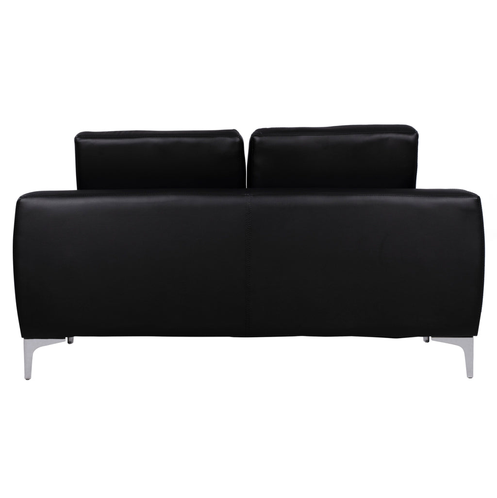 ΚΑΝΑΠΕΣ 2ΘΕΣΙΟΣ KΕΝΖΙΕ HM3121.21 ΜΕ ΜΑΥΡΟ PU 142x81x81 εκ.