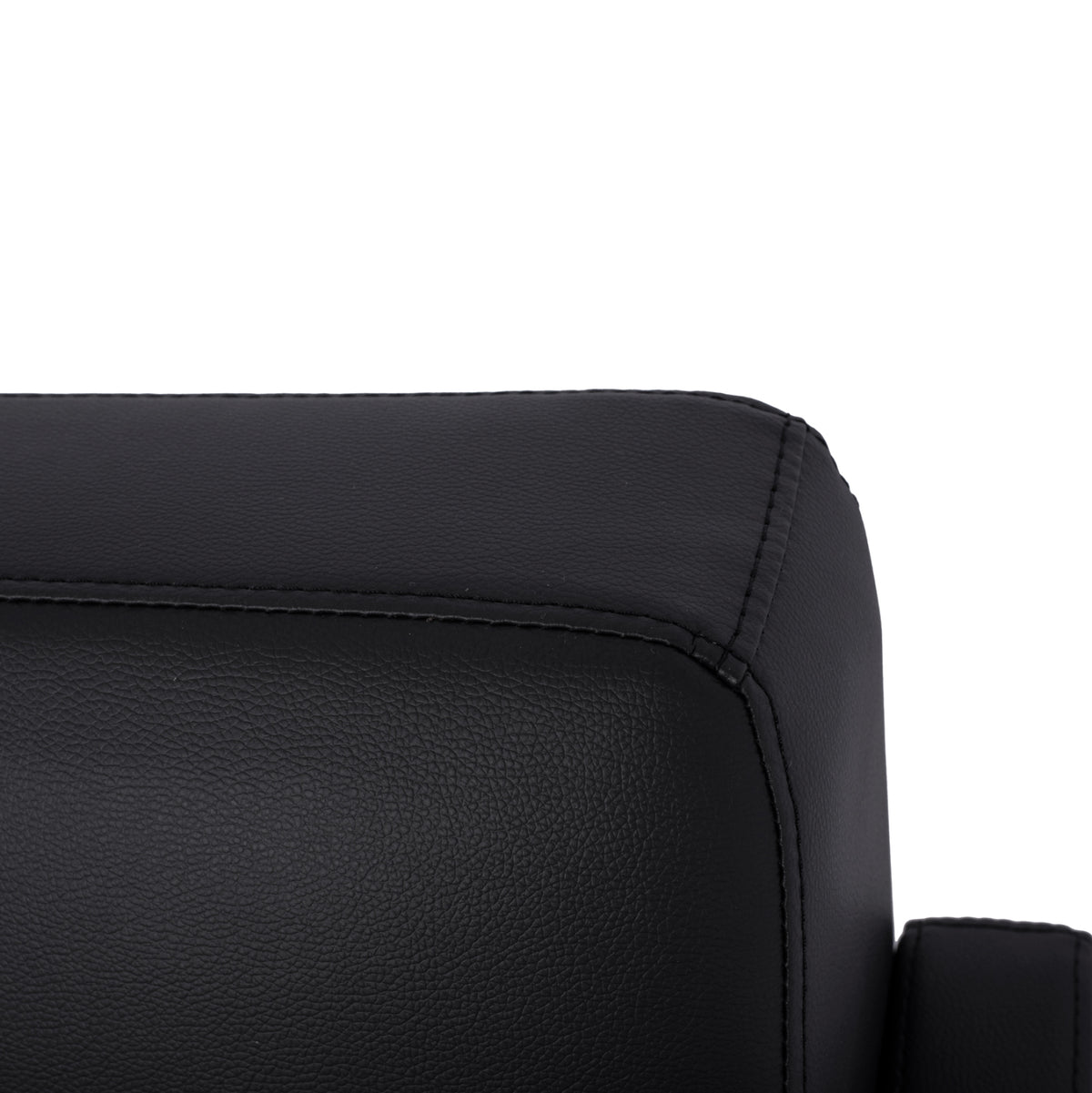 ΚΑΝΑΠΕΣ 3ΘΕΣΙΟΣ NELLIE HM3159.31 ΜΕ ΜΑΥΡΟ PU 163x71x71Υ εκ.