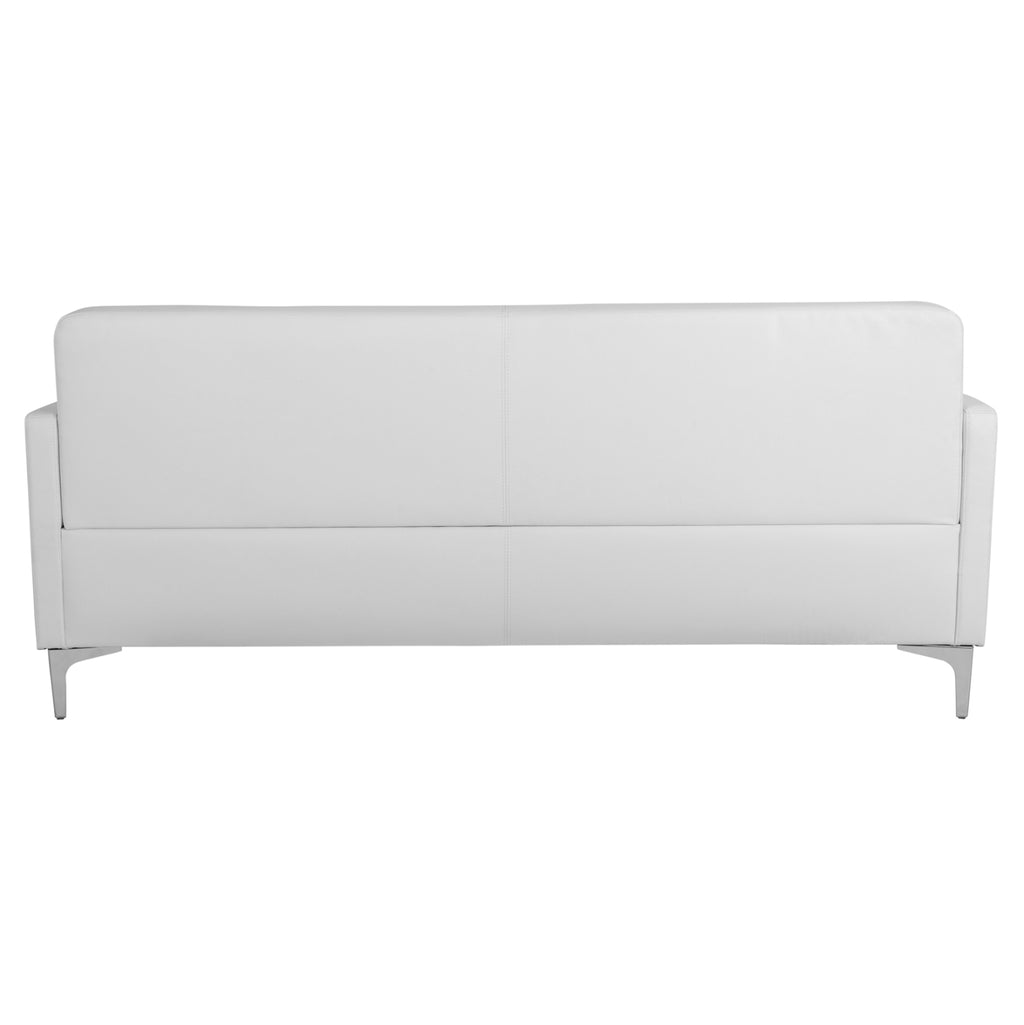 ΚΑΝΑΠΕΣ 3ΘΕΣΙΟΣ NELLIE HM3159.32 ΜΕ ΛΕΥΚΟ PU 163x71x71Υ εκ.