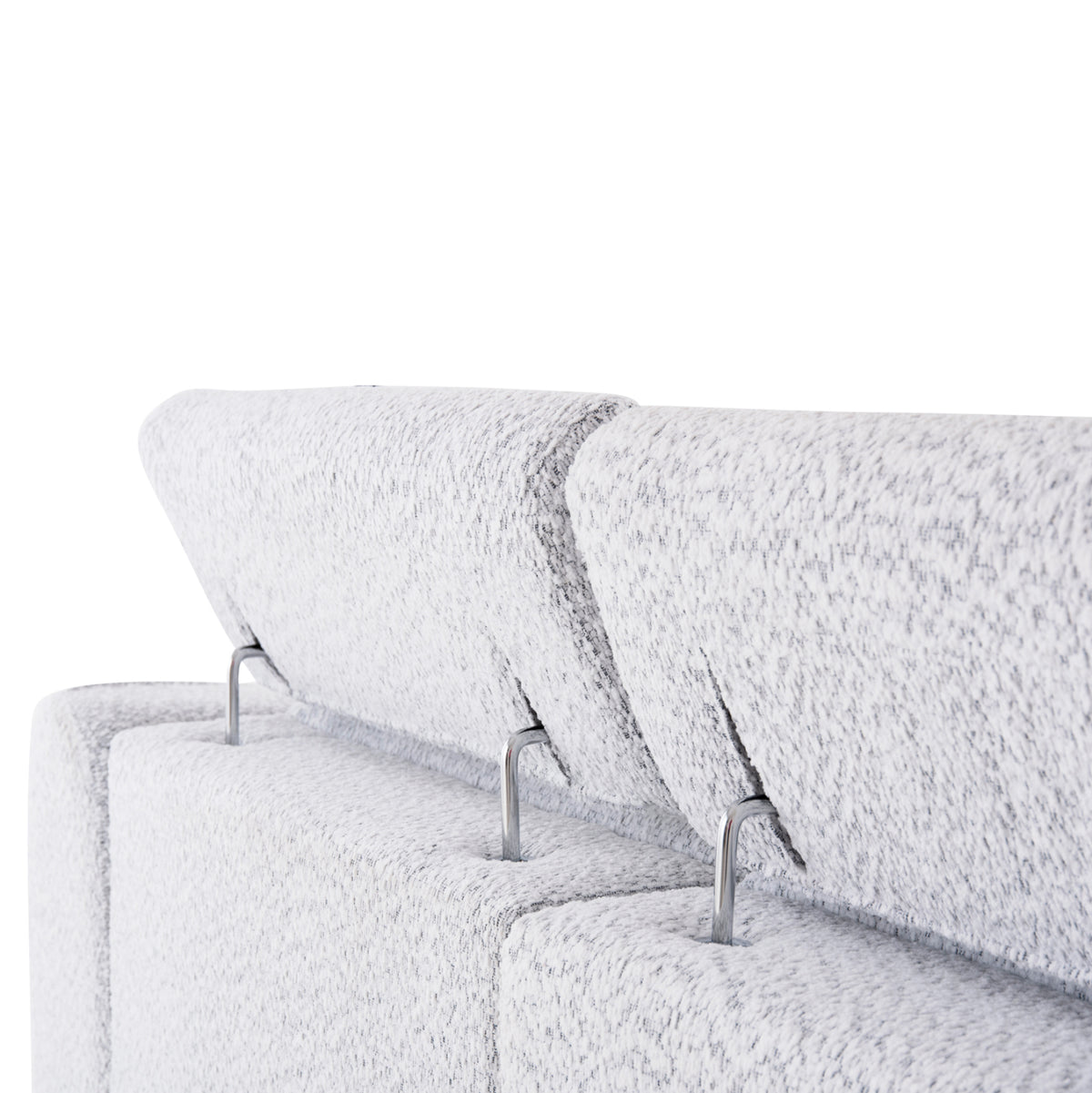 ΚΑΝΑΠΕΣ ΔΕΞΙΑ ΓΩΝΙΑ 3Θ ΜΕ RECLINE VALENTE HM3317.01R ΑΝΟΙΧΤΟ ΓΚΡΙ ΥΦΑΣΜΑ 275x160x104Yεκ
