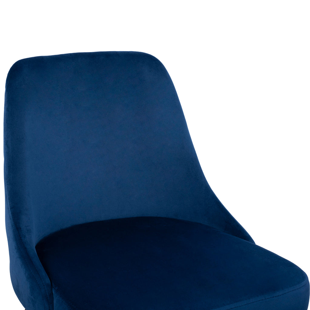ΚΑΡΕΚΛΑ SERENITY HM8527.08 ΑΠΟ ΒΕΛΟΥΔΟ ΜΠΛΕ ΜΕ ΜΕΤΑΛΛΙΚΟ ΣΚΕΛΕΤΟ 51Χ58Χ83Υ εκ.