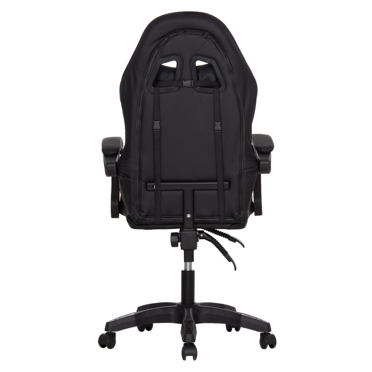 ΚΑΡΕΚΛΑ GAMING STRATUS HM1231.01 ΜΑΥΡΟ PVC--ΜΕ ΜΑΞIΛΑΡΑΚΙΑ ΜΕΣΗΣ/ΚΕΦΑΛΗΣ 60x59x117Υεκ