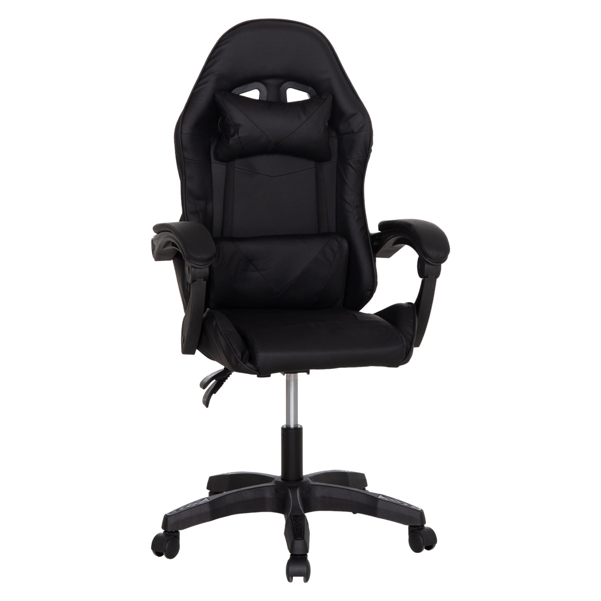 ΚΑΡΕΚΛΑ GAMING STRATUS HM1231.01 ΜΑΥΡΟ PVC--ΜΕ ΜΑΞIΛΑΡΑΚΙΑ ΜΕΣΗΣ/ΚΕΦΑΛΗΣ 60x59x117Υεκ