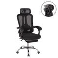 ΚΑΡΕΚΛΑ ΓΡΑΦΕΙΟΥ BARNET HM18258.01 ΜΑΥΡΟ MESH-ΜΑΥΡΟΣ ΣΚΕΛΕΤΟΣ NYLON 61x62x123Υ