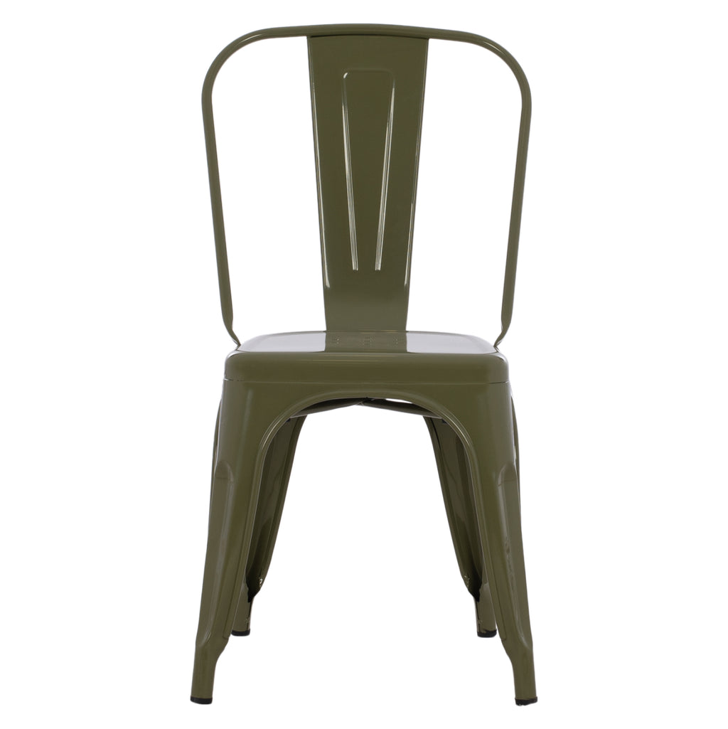 ΚΑΡΕΚΛΑ ΜΕΤΑΛΛΙΚΗ MELITA-PRO HM8641.43 ΣΕ DARK OLIVE GREEN 44x47x84.5Υεκ.