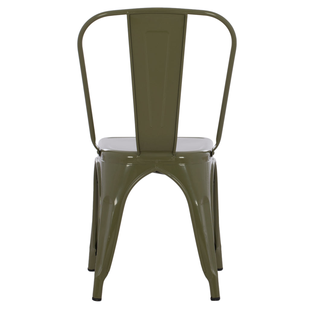 ΚΑΡΕΚΛΑ ΜΕΤΑΛΛΙΚΗ MELITA-PRO HM8641.43 ΣΕ DARK OLIVE GREEN 44x47x84.5Υεκ.