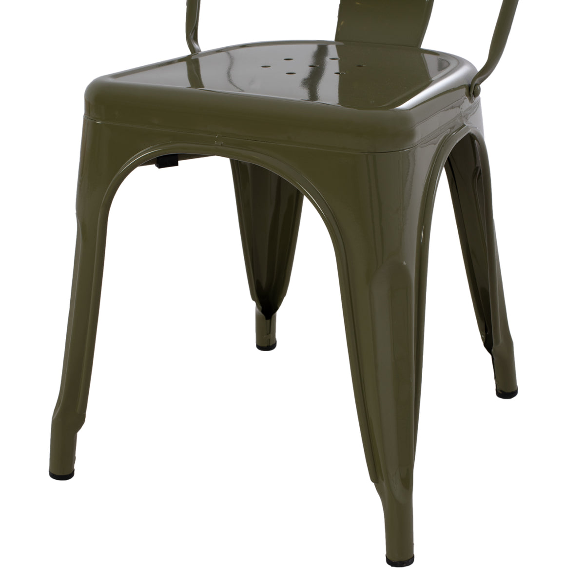 ΚΑΡΕΚΛΑ ΜΕΤΑΛΛΙΚΗ MELITA-PRO HM8641.43 ΣΕ DARK OLIVE GREEN 44x47x84.5Υεκ.