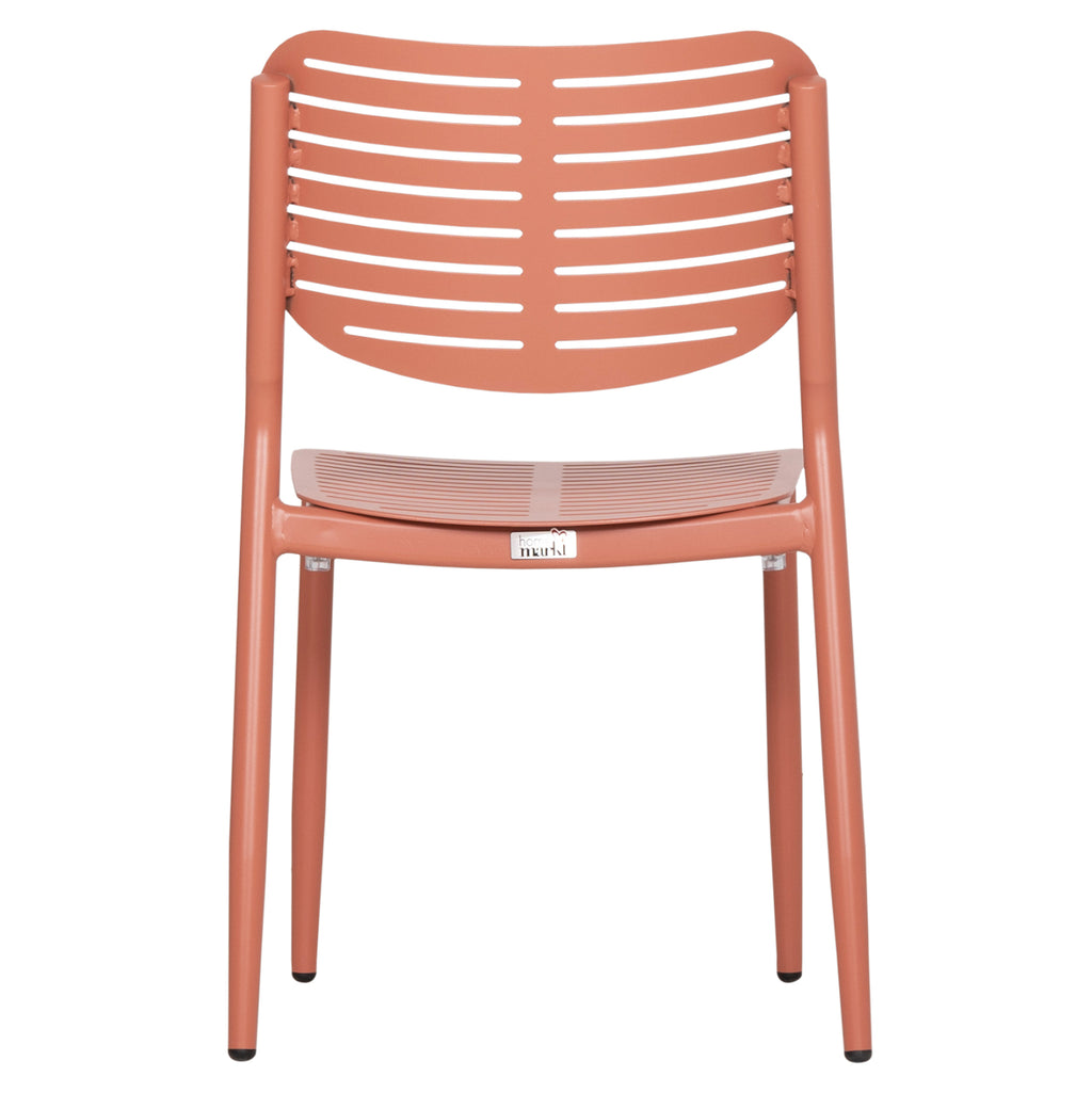 ΚΑΡΕΚΛΑ ΤΡΑΠΕΖΑΡΙΑΣ HILLIARD HM6645.08 ΑΛΟΥΜΙΝΙΟ ΣΕ TERRACOTTA 46x54x78Υεκ