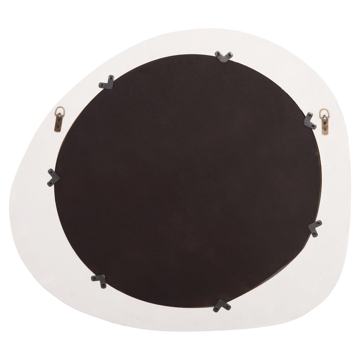 ΚΑΘΡΕΠΤΗΣ ΤΟΙΧΟΥ ΟΒΑΛ ΣΕΙΡΑ SANTORINI HM4511 MDF ΣΕ ΥΠΟΛΕΥΚΟ 82x3,5x74Υεκ