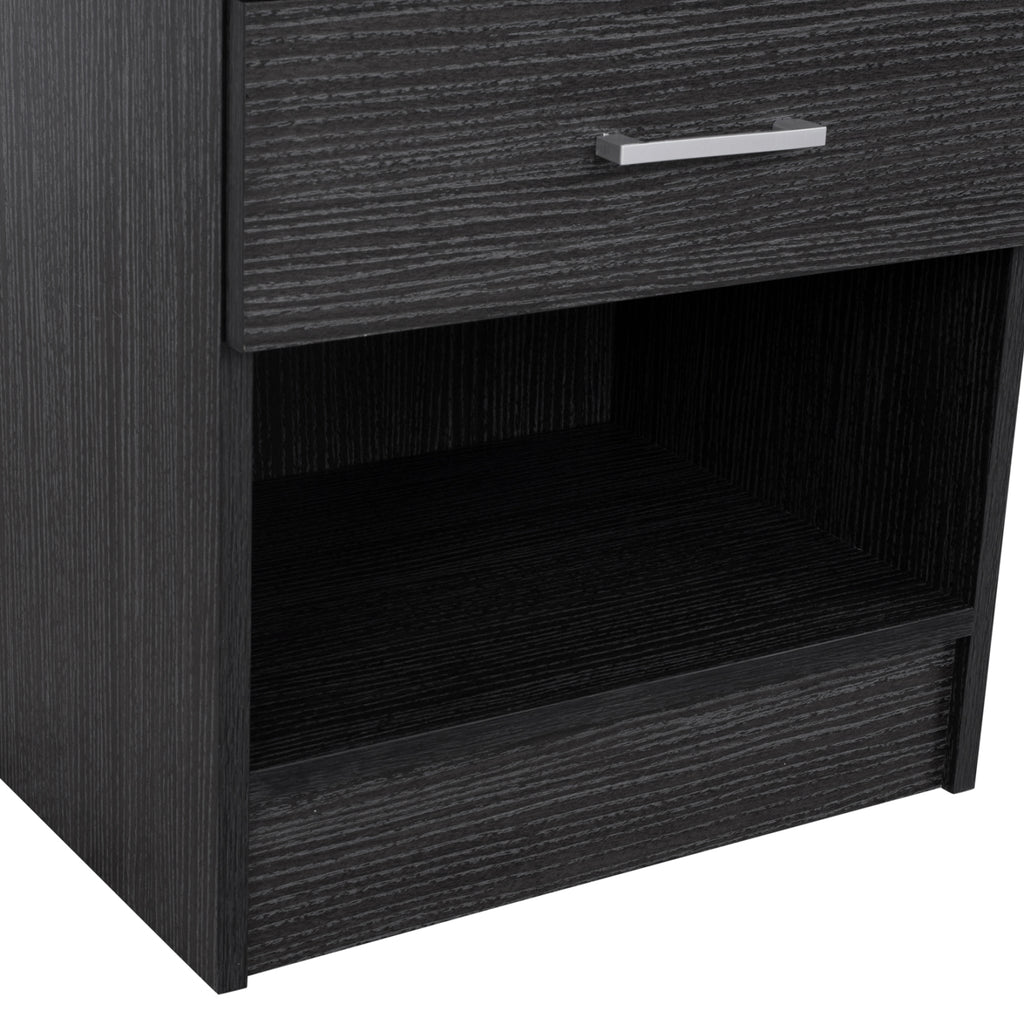 ΚΟΜΟΔΙΝΟ ΜΕ 1 ΣΥΡΤΑΡΙ LANEY ZEBRANO 45x35,5x47Υ εκ. HM2345.02
