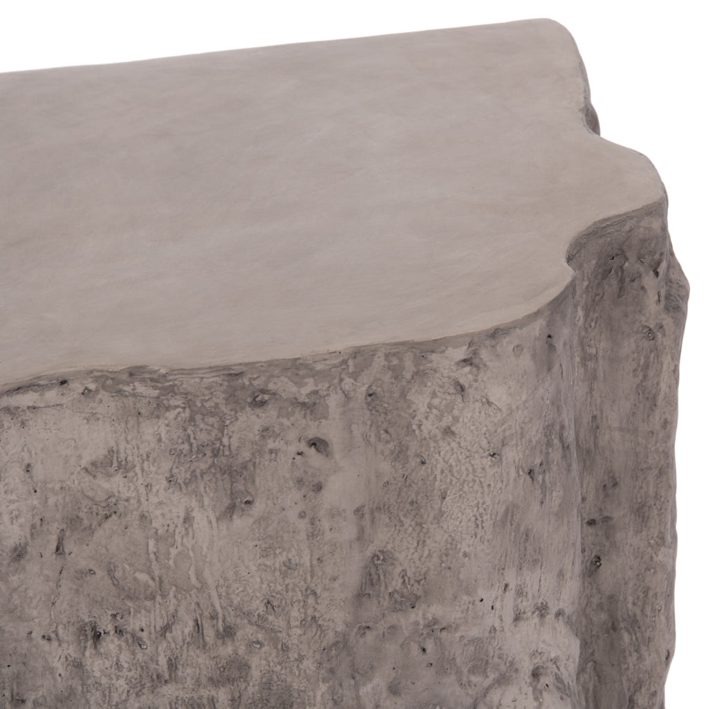 ΚΟΝΣΟΛΑ ΒΡΑΧΟΣ INTERON HM18152.03 FIBER CEMENT ΣΕ ΓΚΡΙ--120x50x71Υεκ.