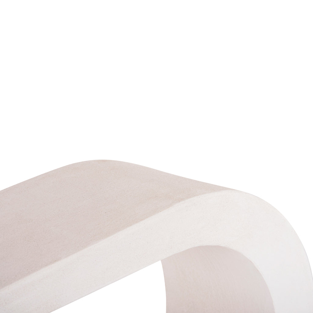 ΚΟΝΣΟΛΑ ΣΕΙΡΑ SANTORINI HM18049 MDF ΣΕ ΥΠΟΛΕΥΚΟ ΧΡΩΜΑ 110x30x70Υεκ.