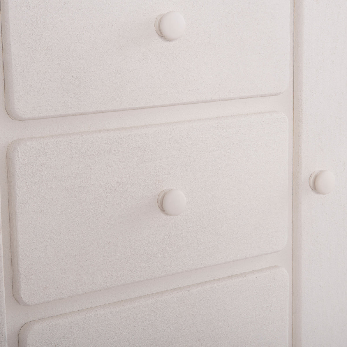 ΜΠΟΥΦΕΣ ΣΕΙΡΑ SANTORINI HM18048 MDF ΣΕ ΥΠΟΛΕΥΚΟ ΧΡΩΜΑ-3 ΣΥΡΤΑΡΙΑ & 2 ΠΟΡΤΕΣ 120x38x80Υεκ.