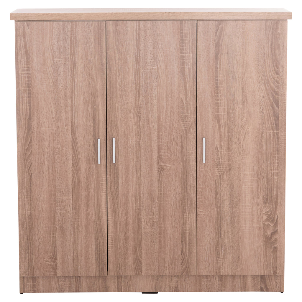 ΝΤΟΥΛΑΠΑ 3ΦΥΛΛΗ ΜΕ ΡΑΦΙΑ FUENTO HM2482.01 SONAMA OAK ΜΕΛΑΜΙΝΗ 120-116x40x123,5Υεκ.