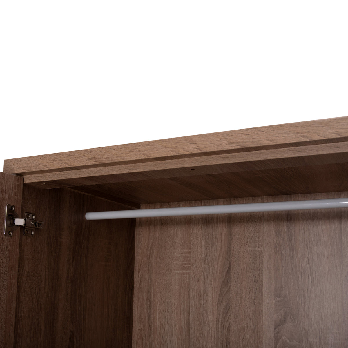 ΝΤΟΥΛΑΠΑ ΜΕ ΚΑΘΡΕΦΤΗ & ΣΥΡΤΑΡΙΑ JARRY HM2485.11 SONAMA OAK ΜΕΛΑΜΙΝΗ 119x48x183Υεκ