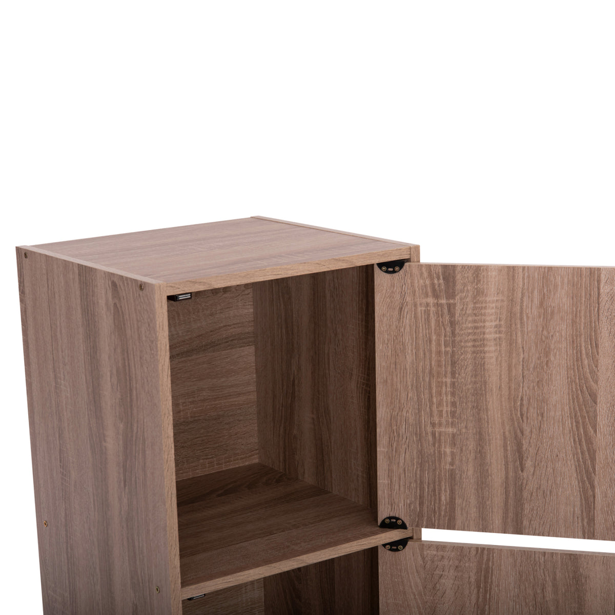 ΝΤΟΥΛΑΠΙ ΜΕ 3 ΑΠΟΘ. ΧΩΡΟΥΣ SORIANO HM9939.11 SONAMA OAK ΜΕΛΑΜΙΝΗ 40x39x119Υεκ.