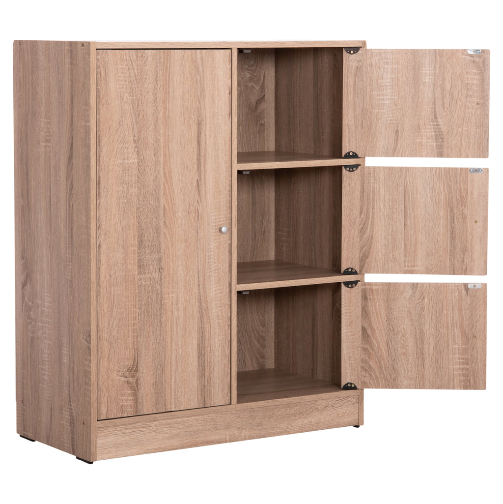 ΝΤΟΥΛΑΠΙ ΜΕ 4 ΑΠΟΘ.ΧΩΡΟΥΣ MATIN HM2479.02 SONAMA OAK ΜΕΛΑΜΙΝΗ 80x39,5x99,5Υεκ.