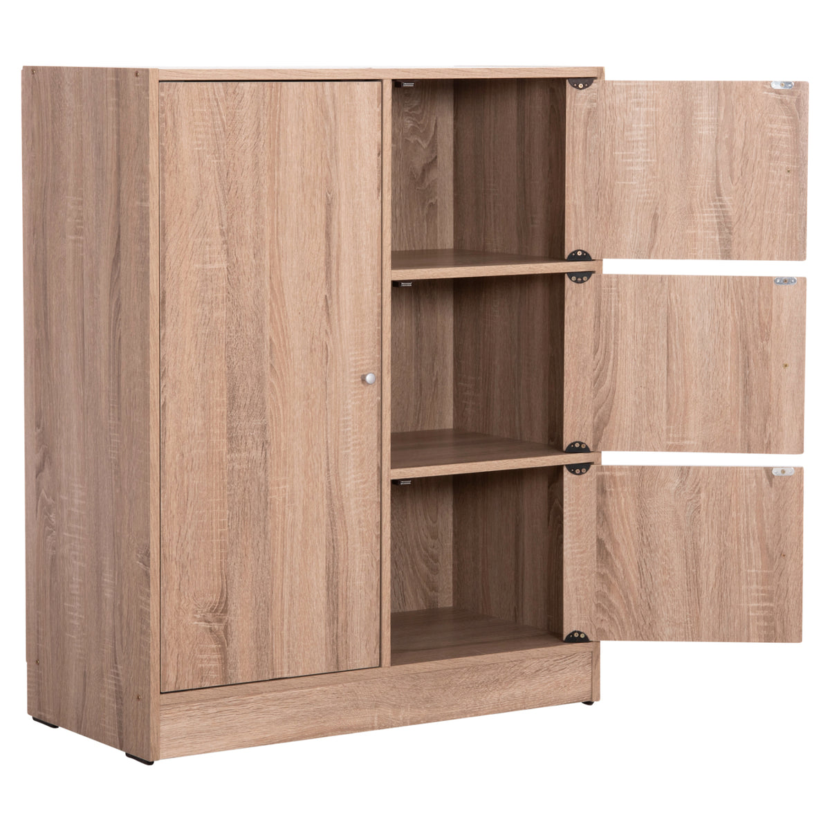 ΝΤΟΥΛΑΠΙ ΜΕ 4 ΑΠΟΘ.ΧΩΡΟΥΣ MATIN HM2479.02 SONAMA OAK ΜΕΛΑΜΙΝΗ 80x39,5x99,5Υεκ.