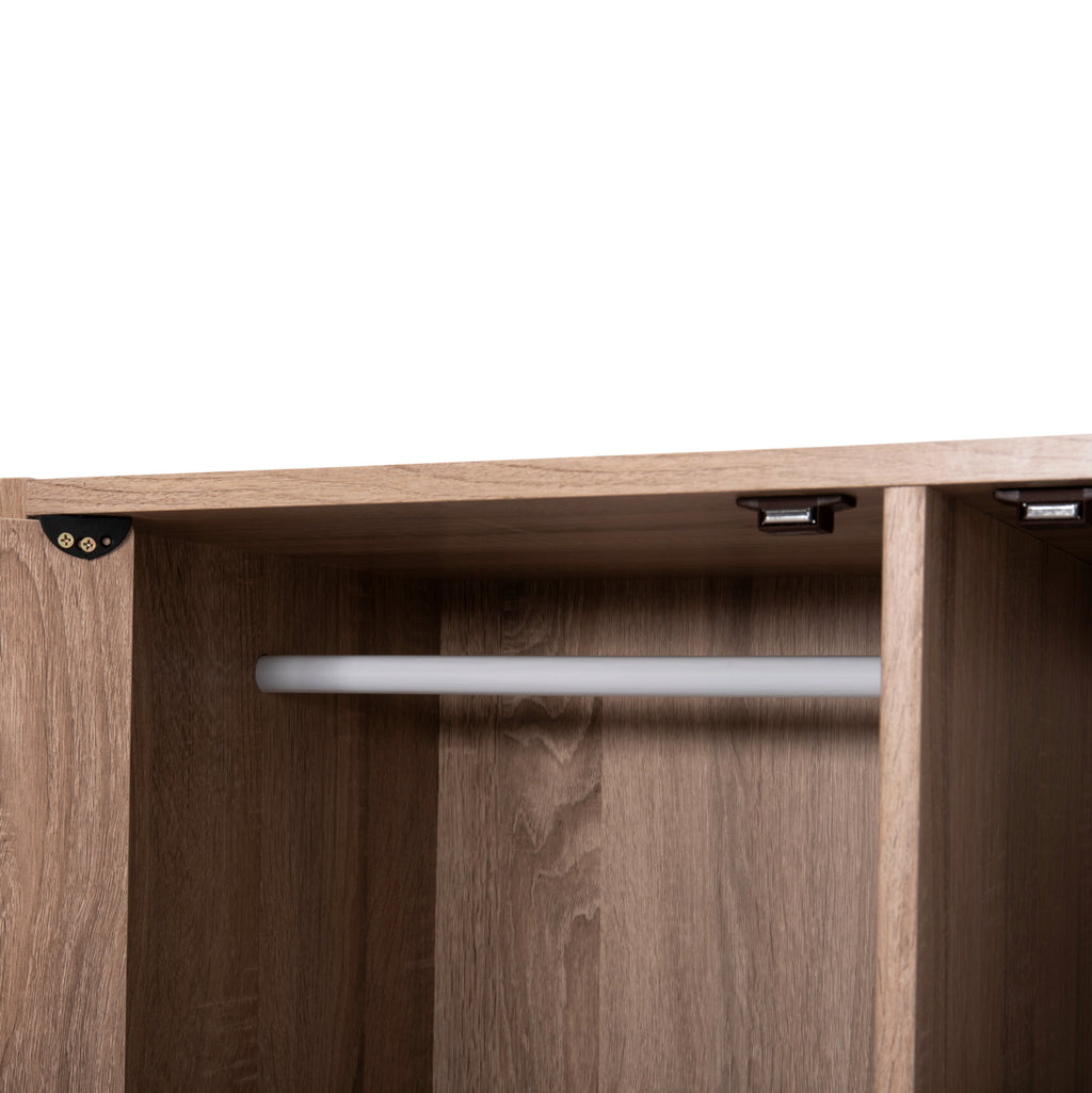 ΝΤΟΥΛΑΠΙ ΜΕ 4 ΑΠΟΘ.ΧΩΡΟΥΣ MATIN HM2479.02 SONAMA OAK ΜΕΛΑΜΙΝΗ 80x39,5x99,5Υεκ.