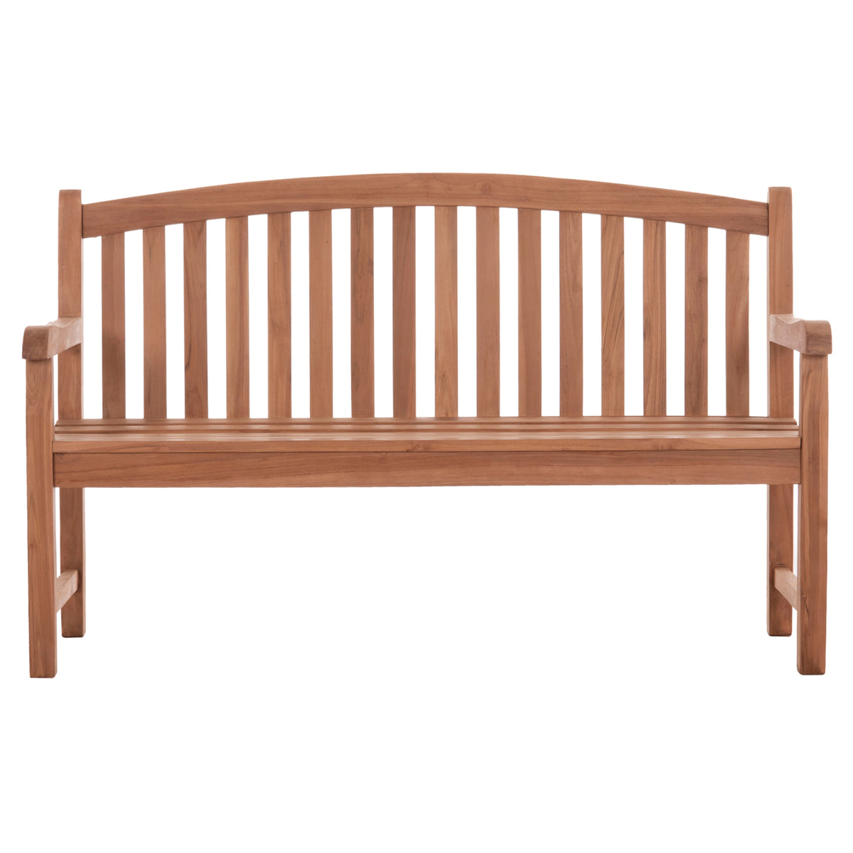 ΠΑΓΚΑΚΙ ΚΗΠΟΥ 3ΘΕΣΙΟ ELENA HM18125 ΞΥΛΟ TEAK--ΦΥΣΙΚΟ 150x61x95Υεκ.