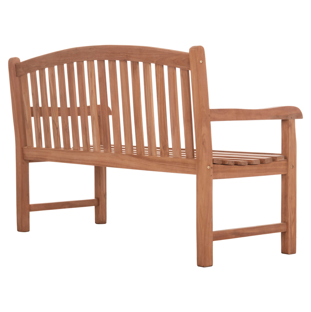 ΠΑΓΚΑΚΙ ΚΗΠΟΥ 3ΘΕΣΙΟ ELENA HM18125 ΞΥΛΟ TEAK--ΦΥΣΙΚΟ 150x61x95Υεκ.